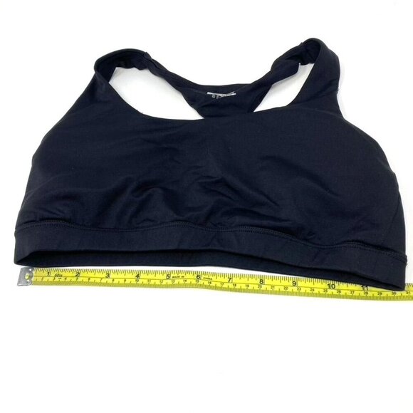 Forever 21 Sports Bra T-Back Ladder Back Padded Cups Size Medium Black - Picture 8 of 10